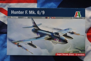 Italeri 2708 Hawker Hunter F.Mk.6/9